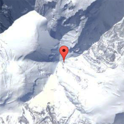 Map showing the location of Panchchuli (6,904 m)