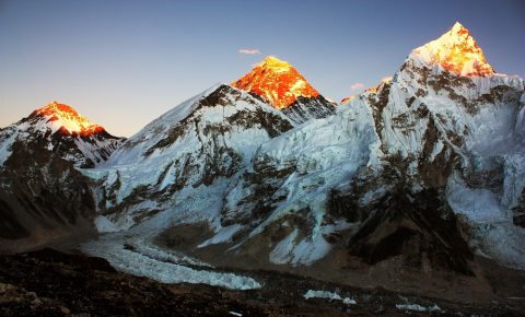 Evening View from Everest, Day Luxury Ebc Heli Trek