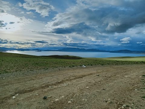 Cloud above Mansarovar Lake, Day Kailash Mansarovar Overland Yatra Via Kodari Border Visa From Nepal