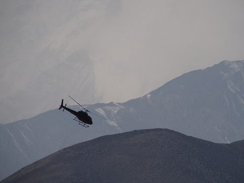 Helicopter View from Muktinath Trail, Hrs Muktinath Helicopter Tour From Kathmandu