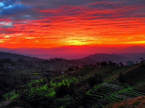 Kathmandu Valley Sunset, Days Luxury Nepal Tour
