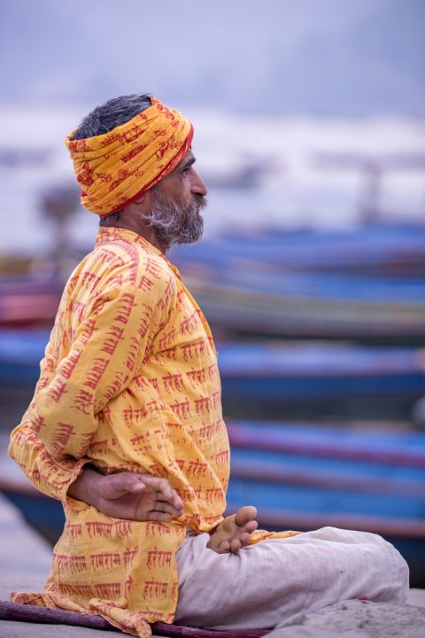 Unidentified portrait of sadhu in Patan,Nepal.In Hinduism, sadhu, or shadhu is a common term for a mystic, an ascetic, practitioner of yoga and wandering monks, Days Yoga Package