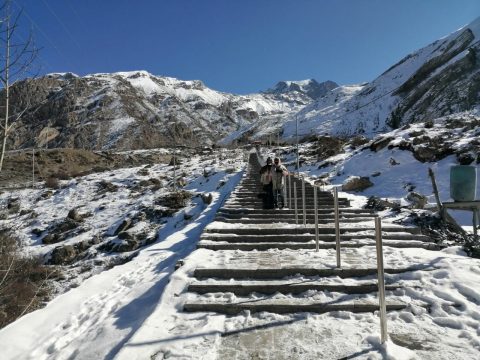 Stairs at muktinath, Days Muktinath Overland Tour Package