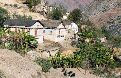 Aambhanjyang Village In Western Nepal, Aambhanjyang