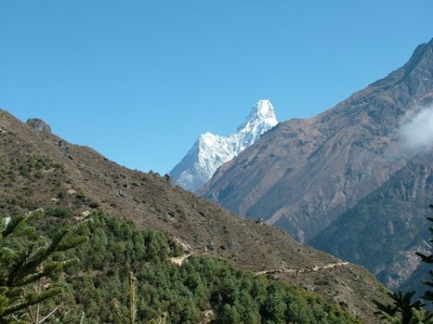 Ama Dablam from Pangboche, Ama Dablam