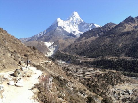Ama Dablam on Way to Everest, Ama Dablam