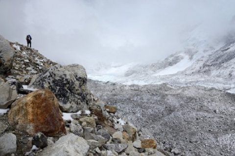 Khumbu Icefall - South Everest Base Camp - Nepal Himalayas, Ama Dablam