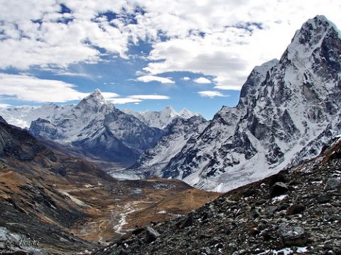 Lobuche Cho La Pass & Ama Dablam, Ama Dablam