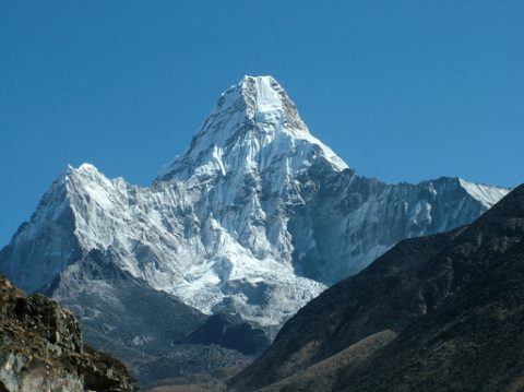 View of Ama Dablam, Ama Dablam