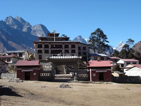 Tyangboche Monastery, Ama Dablam Expedition 2014