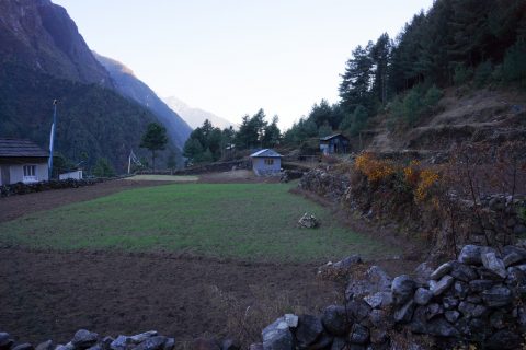 Village of Phakding, Ama Dablam Expedition 2014