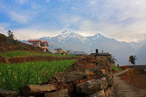Ghandruk With Annapurna - Nepal, Annapurna Base Camp