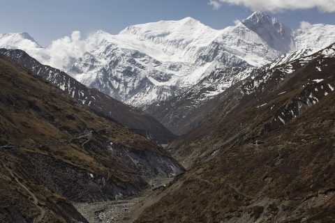 View of the Annapurna Range, Annapurna Circuit 22 Days