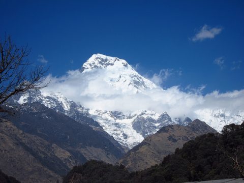 Annapurna South View, Annapurna Expedition 2014