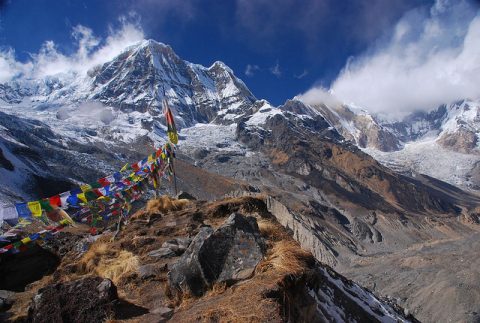 Prayer Flags, Annapurna Expedition 2014