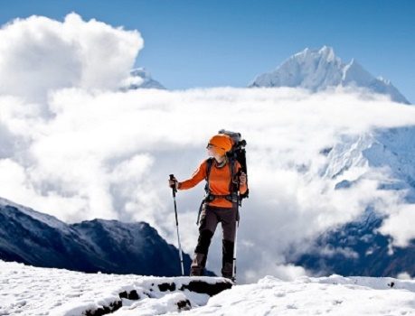 Hiking In Nepal Himalayas, Annapurna I