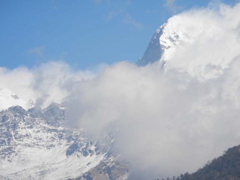 Annapurna South Clouds, Annapurna South
