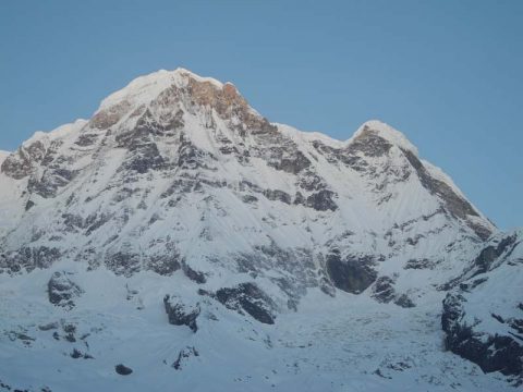 Annapurna South from Base Camp, Annapurna South