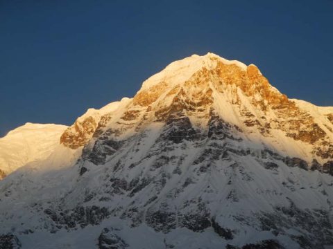 Sunrise Annapurna South, Annapurna South