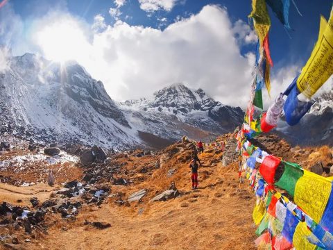Abc Tibetan Flags 4200m