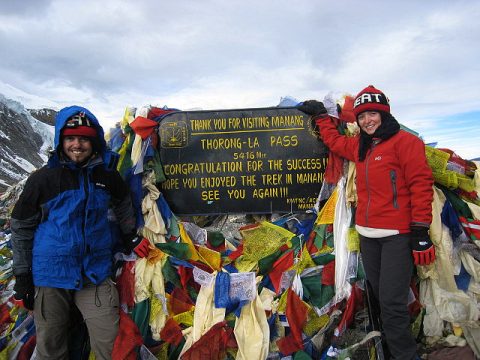 Onpass, Annapurna Trek