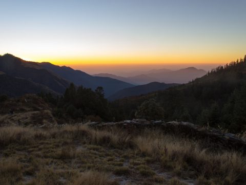 Sunrise on Poon Hill, Annapurna Trek