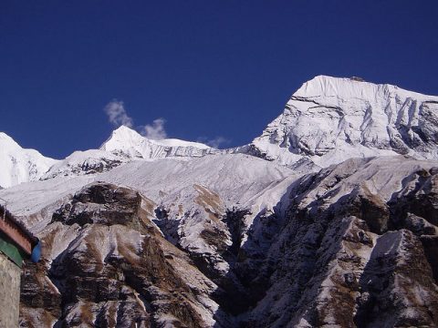 Tharpu Chuli from Annapurna Base Camp, Annapurna Trek
