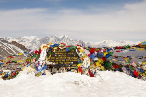 Thorong La Prayer Flags