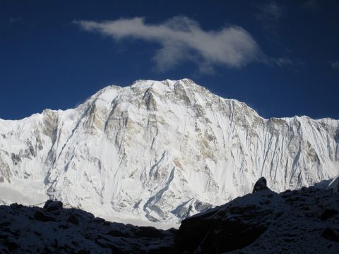 View from Annapurna Base Camp, Annapurna Trek