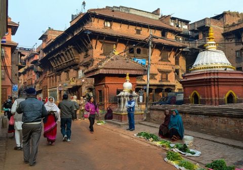 Newaris In Bhaktapur Nepal, Bhaktapur