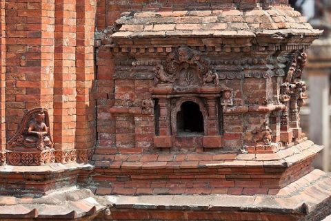 Shiva Kedarnath Temple Detail @ Durbar Square - Bhaktapur, Bhaktapur