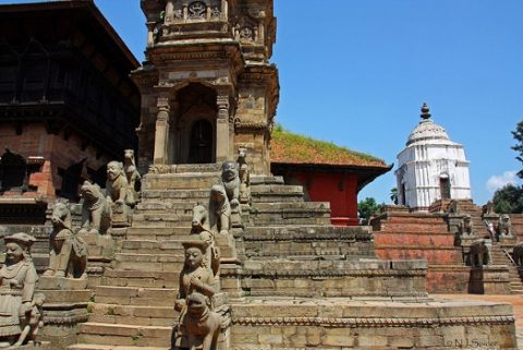 Temple @ Bhaktapur In Nepal, Bhaktapur