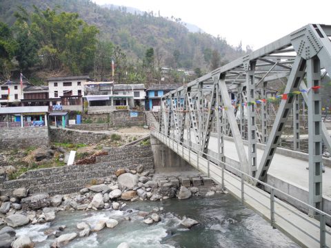 Bridge Mbdi Khola, Birethanti