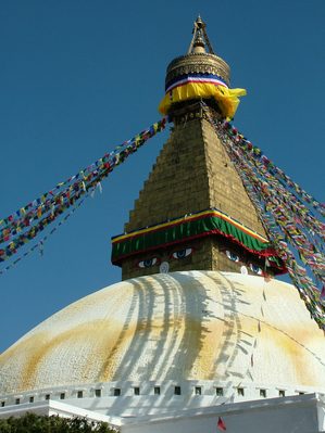 Boudhanath Closeup, Boudhanath