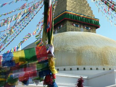 Boudhanath Flags, Boudhanath