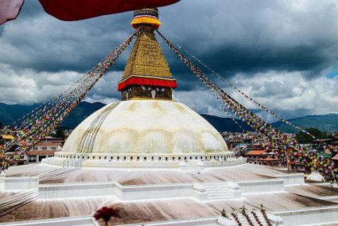Boudhanath - Full View - Kathmandu, Boudhanath