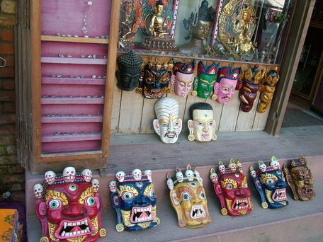 Boudhanath Masks, Boudhanath