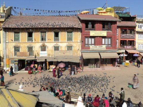 Stupa View Cafe, Boudhanath