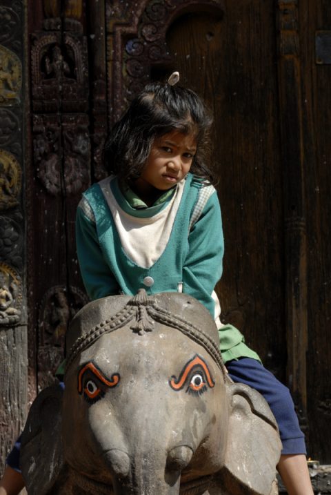 Shivas  Kinder, Changu Narayan Temple