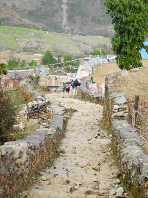 Chhomrong Stairs, Chhomrong
