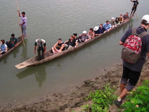 Boating in Chitwan National Park, Chitwan National Park 4 Days