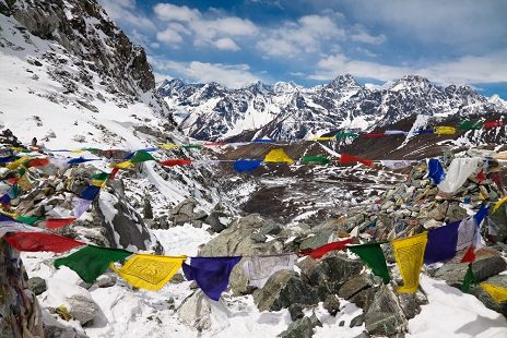 Cho La Pass - Himalayas Nepal, Cholatse