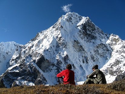 Cholatse Peak View, Cholatse