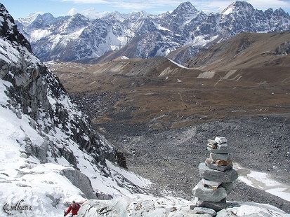 View Cho La Pass - Nepal, Cholatse