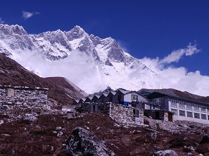 Chukhung With Lhotse - Nepal Himalayas, Chukhung