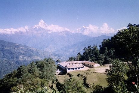 Annapurnas From Dhampus Village - Nepal, Dhampus