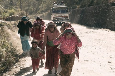 Dhampus Street View - Nepal, Dhampus