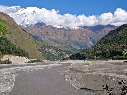 Kali Gandaki Valley From Dhampus - Nepal Annapurna, Dhampus