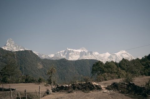 Landscape Around Dhampus - Nepal Annapurna, Dhampus