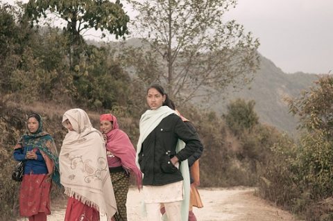 Local Dhampus Folks - Nepal Annapurna, Dhampus